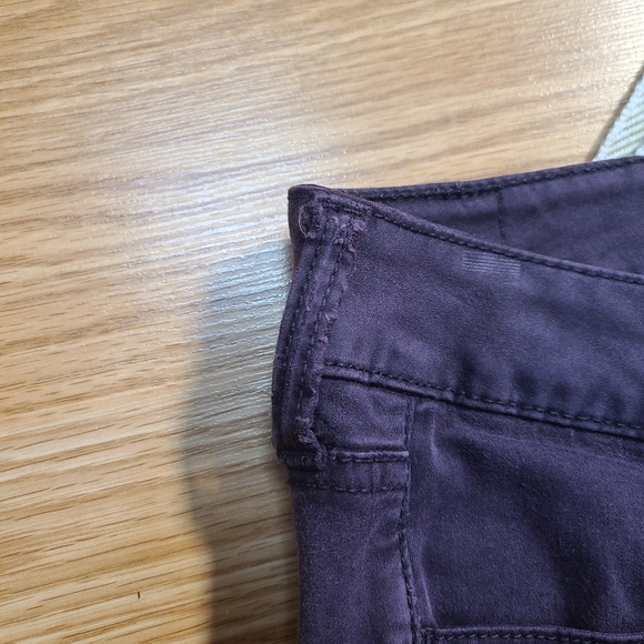 American Eagle Outfitters Women's Super Stretch Sateen Purple Jegging size 4 - Picture 9 of 15